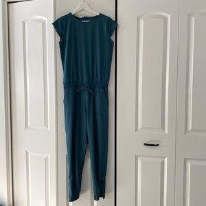 Albion Teal Jumpsuit
